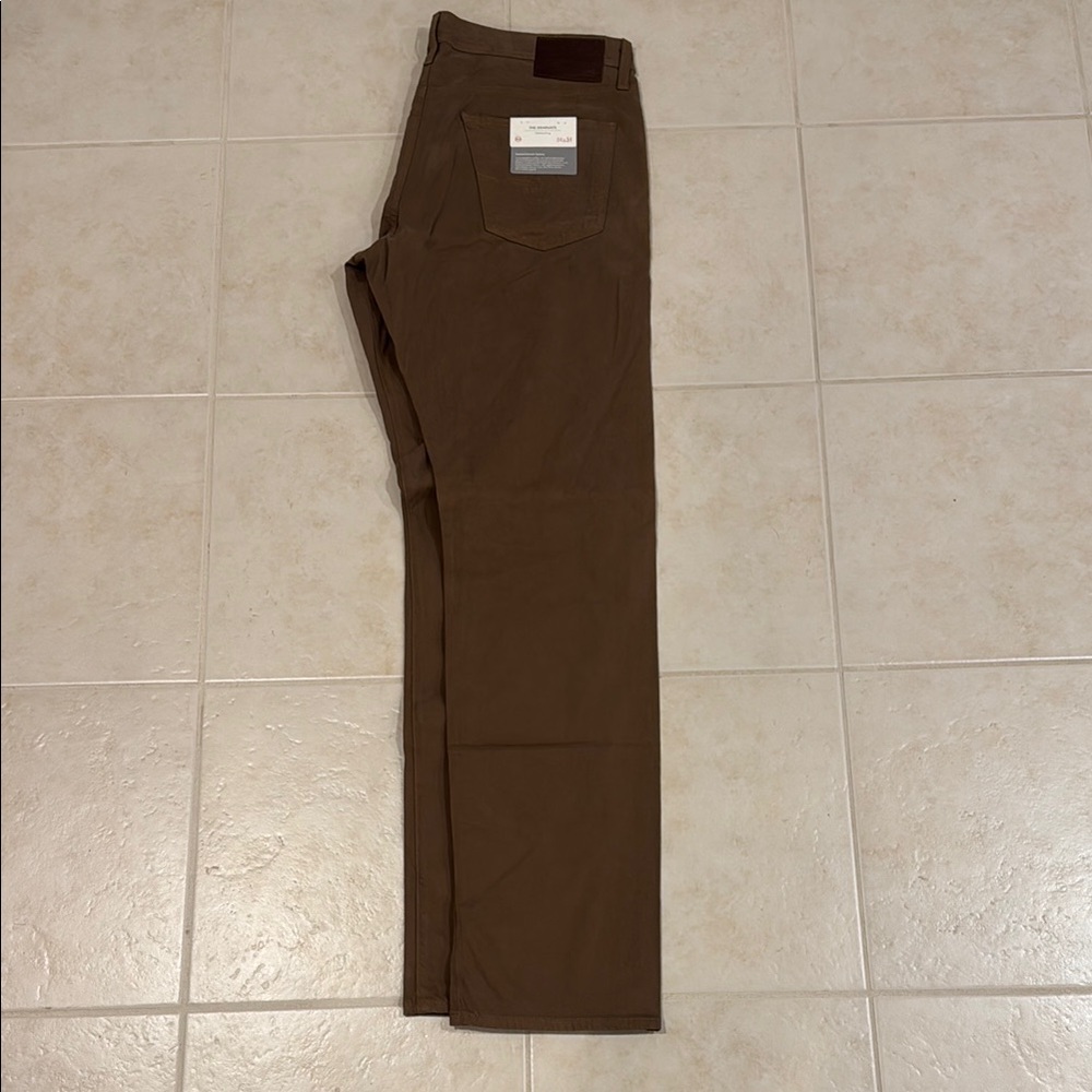 AG Adriano Goldschmied Brown Chinos